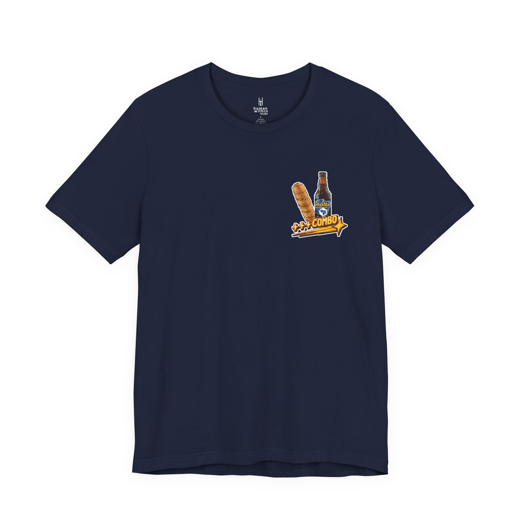 Tequeño + Malt Soda Combo T-Shirt — Retro Pixel Streetwear