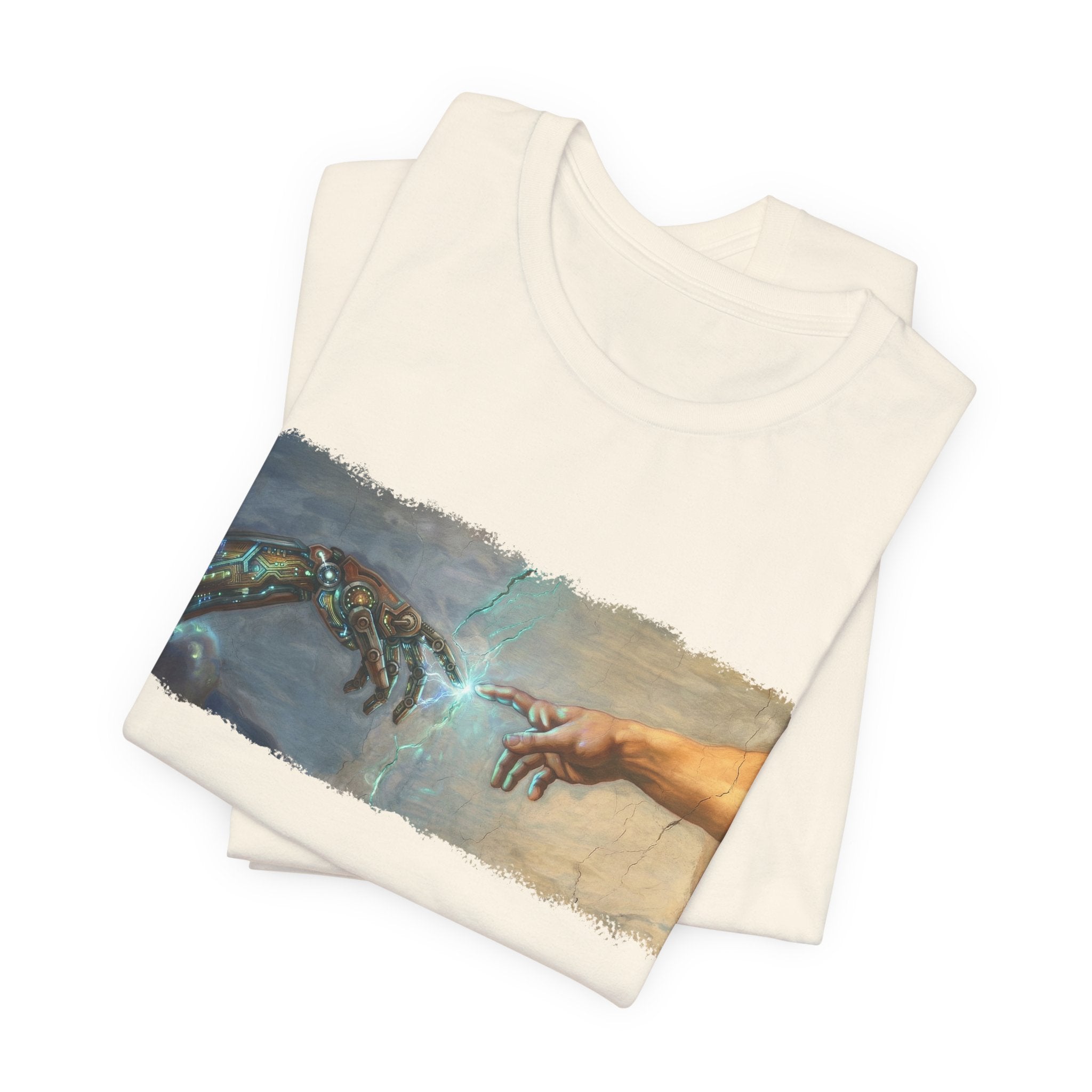 Creation Spark: Human & Robot Hands Tee