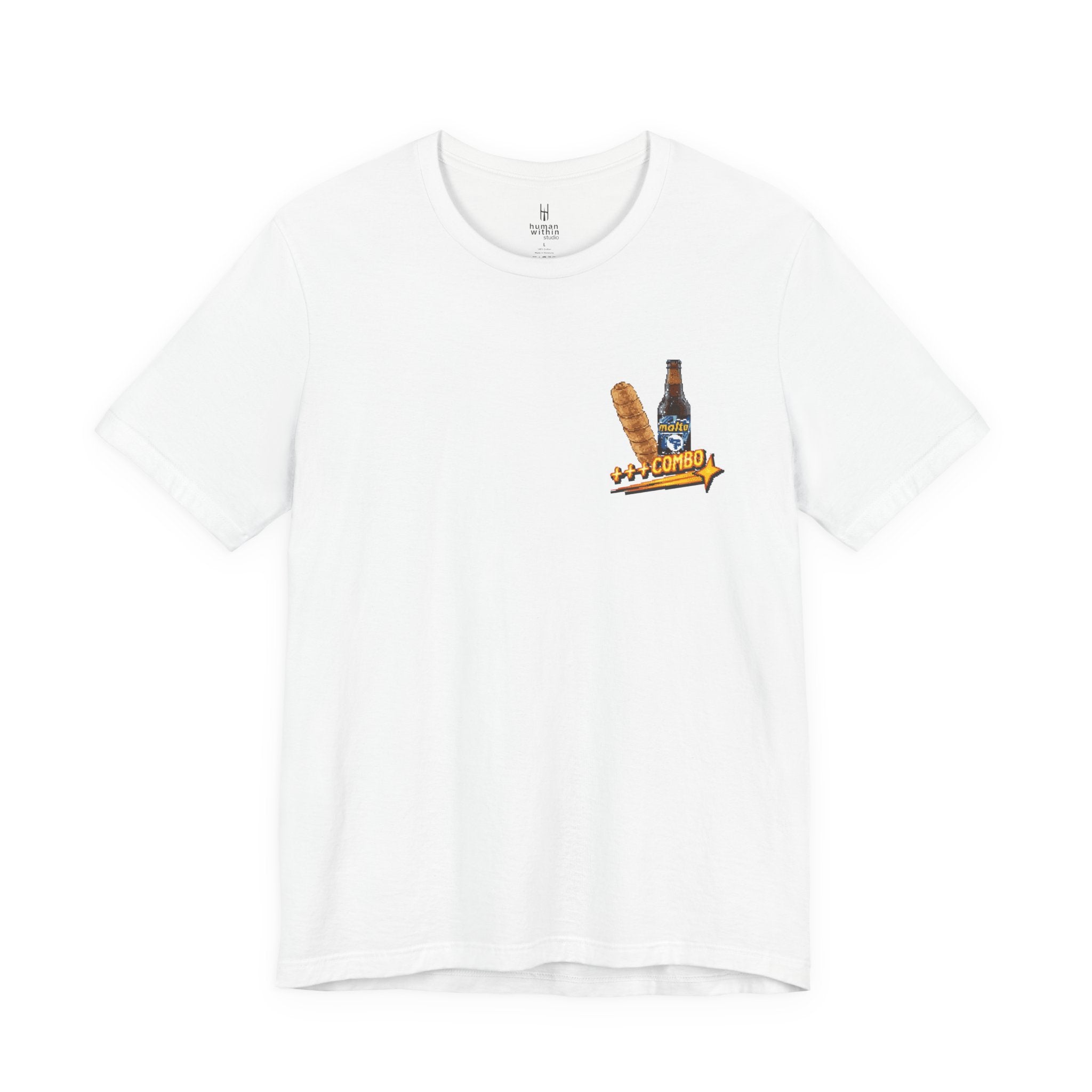 Tequeño + Malt Soda Combo T-Shirt — Retro Pixel Streetwear