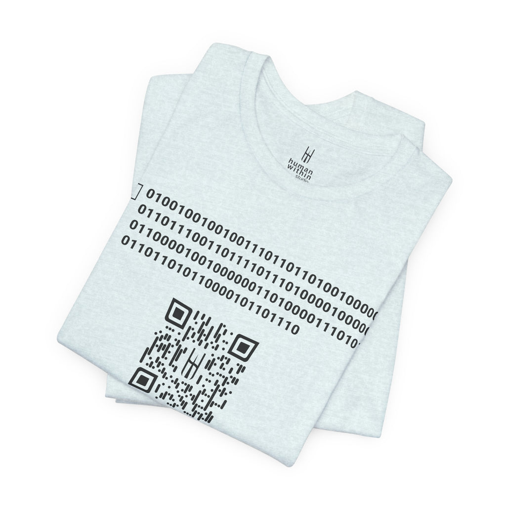 The Binary Code Tee: "I Am Not Human"