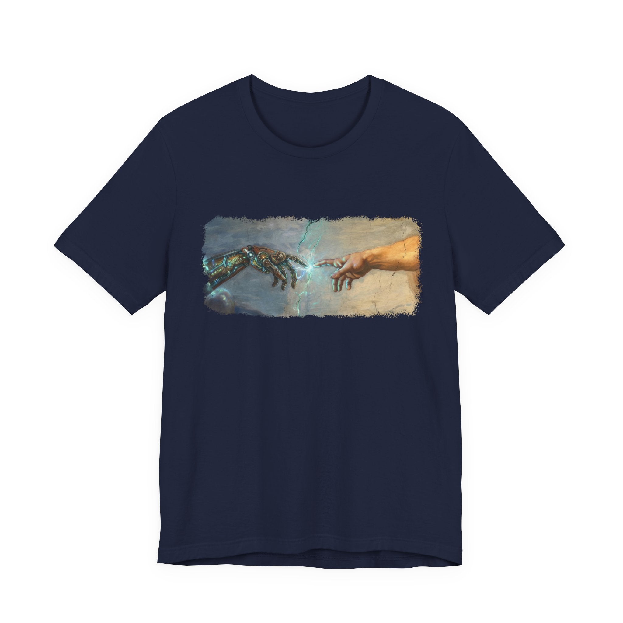 Creation Spark: Human & Robot Hands Tee