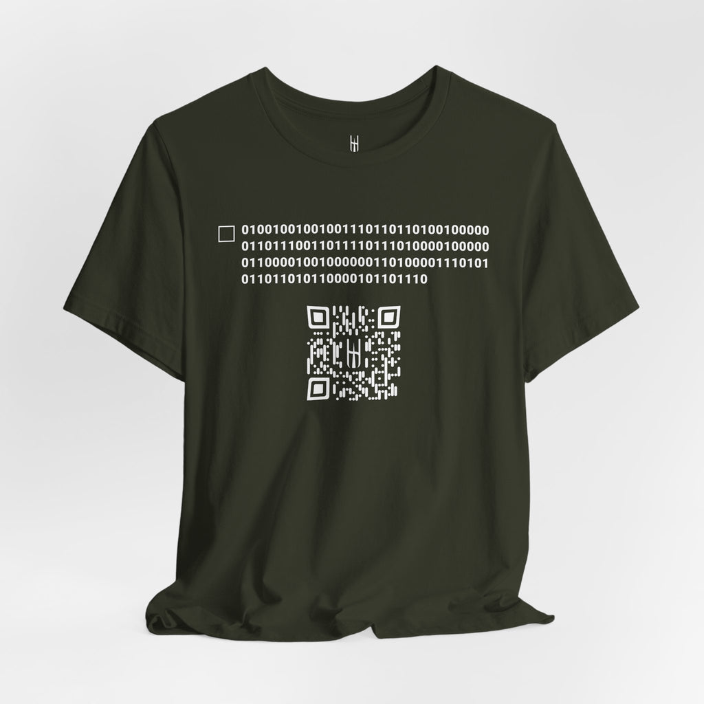 The Binary Code Tee: "I Am Not Human"