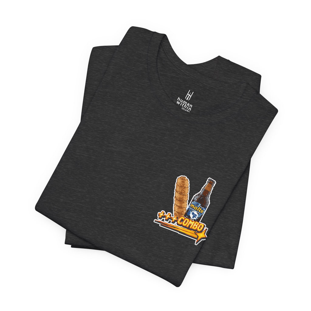 Tequeño + Malt Soda Combo T-Shirt — Retro Pixel Streetwear