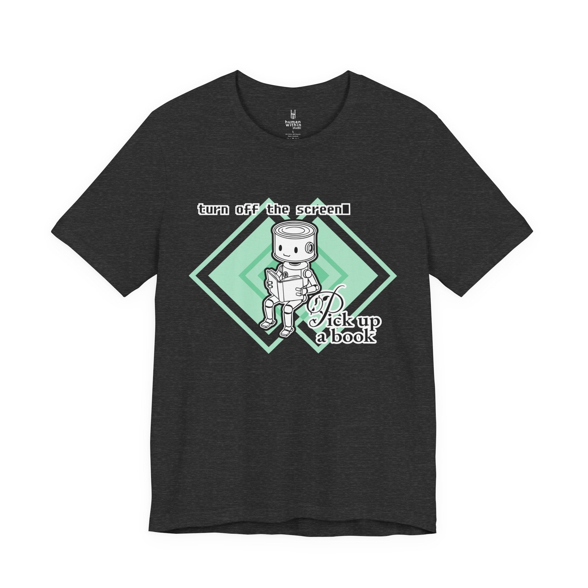 The Analog Observer: "Pick Up a Book" Robot Tee