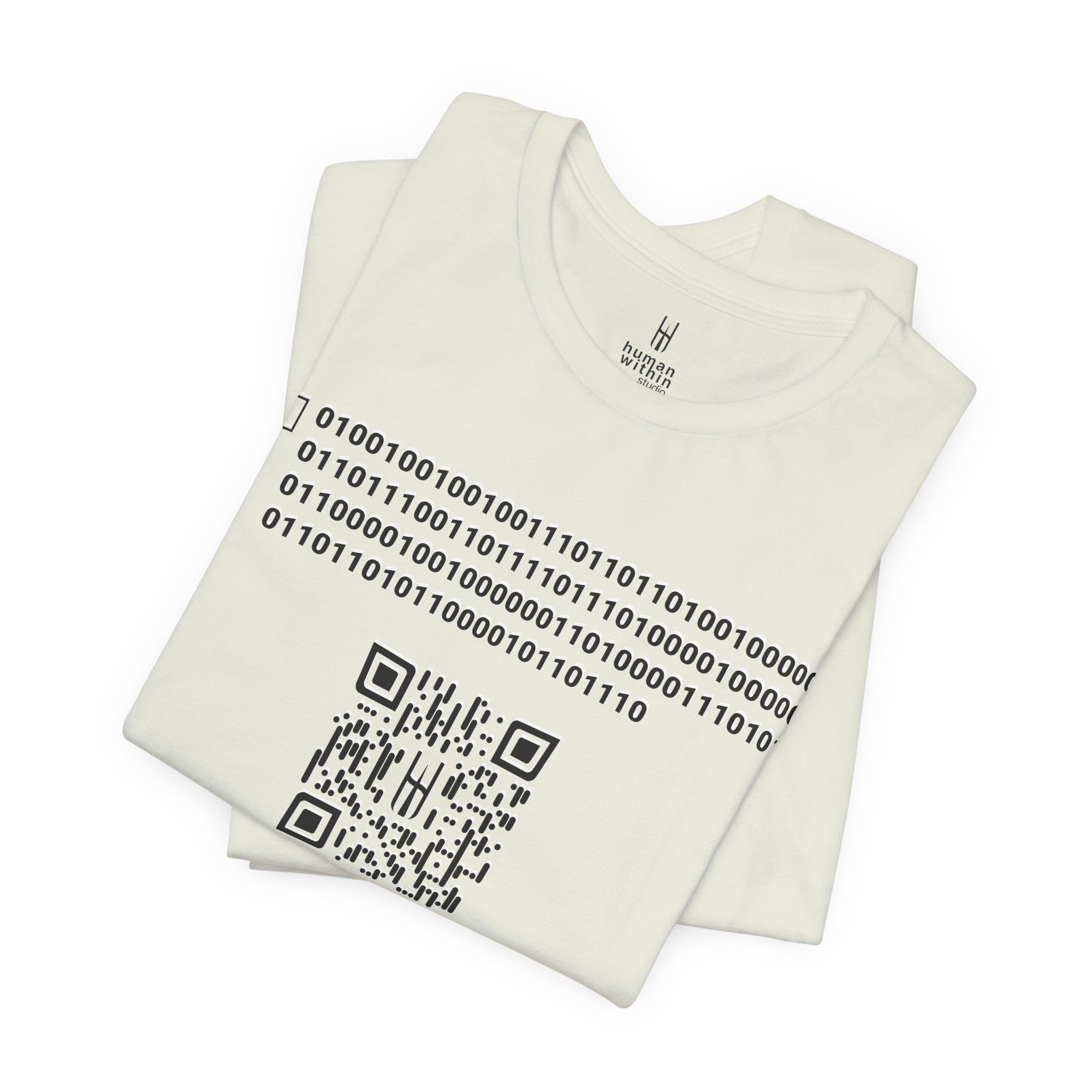 The Binary Code Tee: "I Am Not Human"