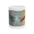 Creation Spark: Human & Robot Hands Mug