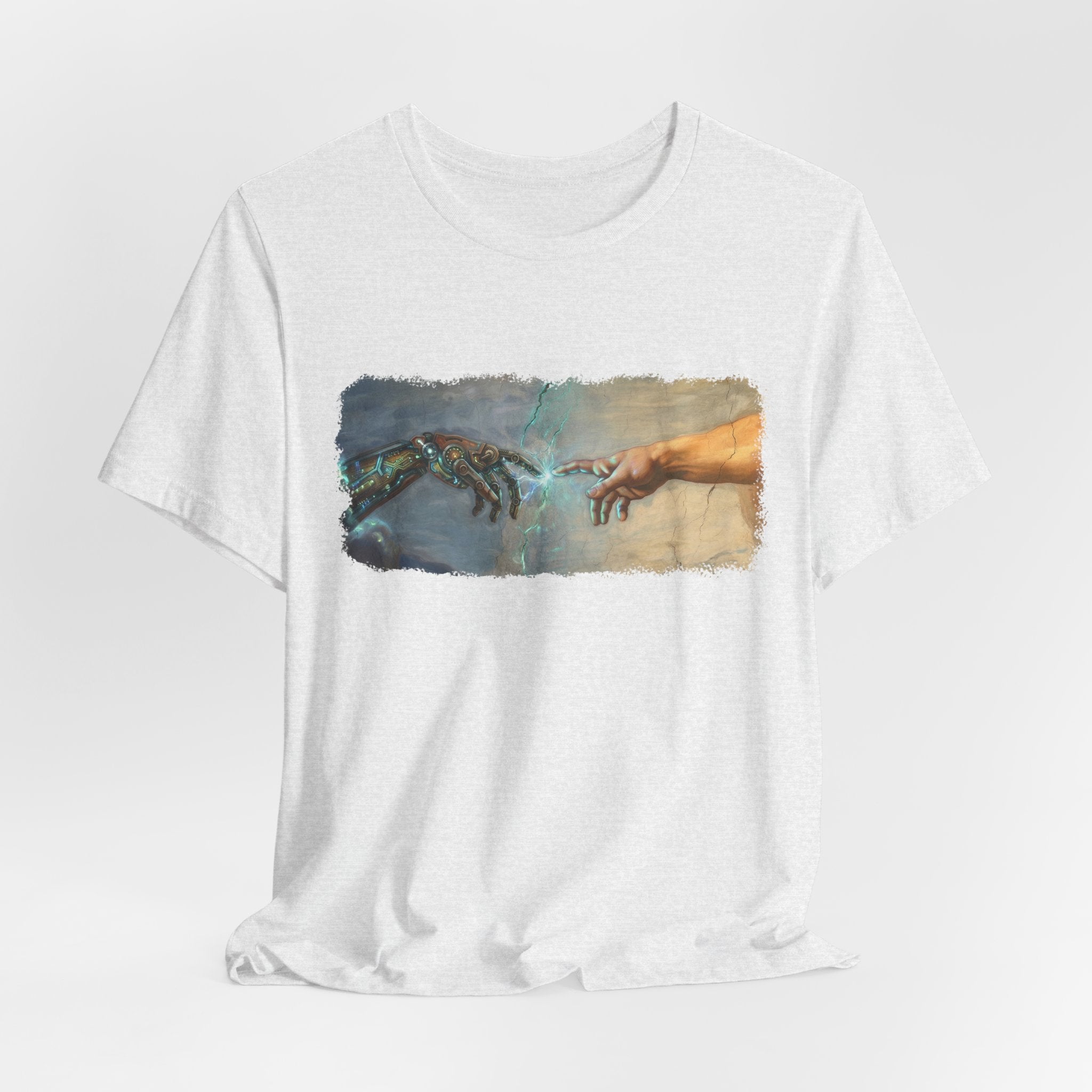 Creation Spark: Human & Robot Hands Tee