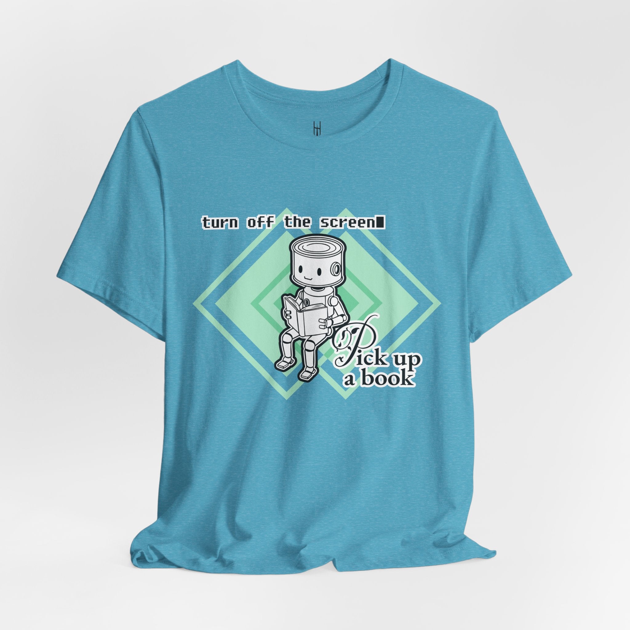The Analog Observer: "Pick Up a Book" Robot Tee