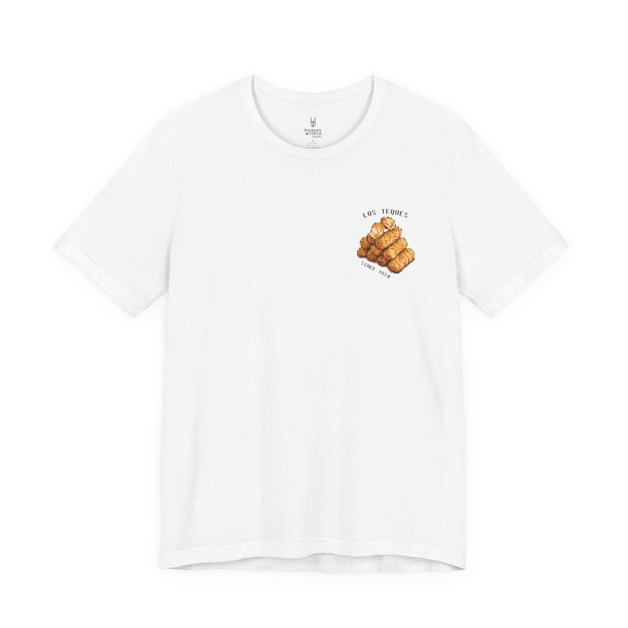 Los Teques Tequeños Tee — Retro 8‑Bit Venezuelan Streetwear