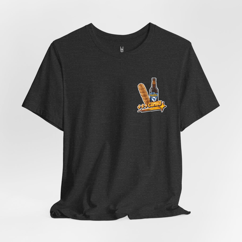 Tequeño + Malt Soda Combo T-Shirt — Retro Pixel Streetwear