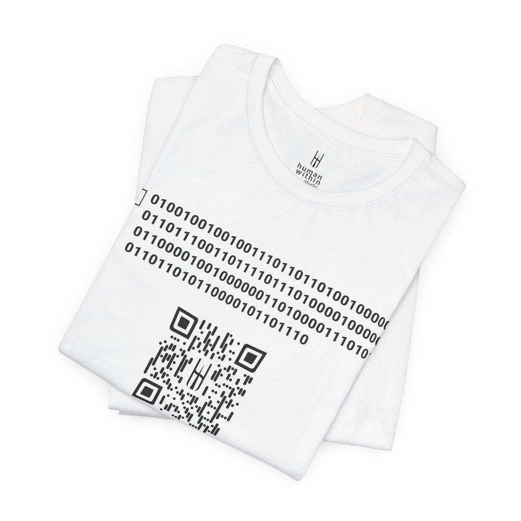 The Binary Code Tee: "I Am Not Human"
