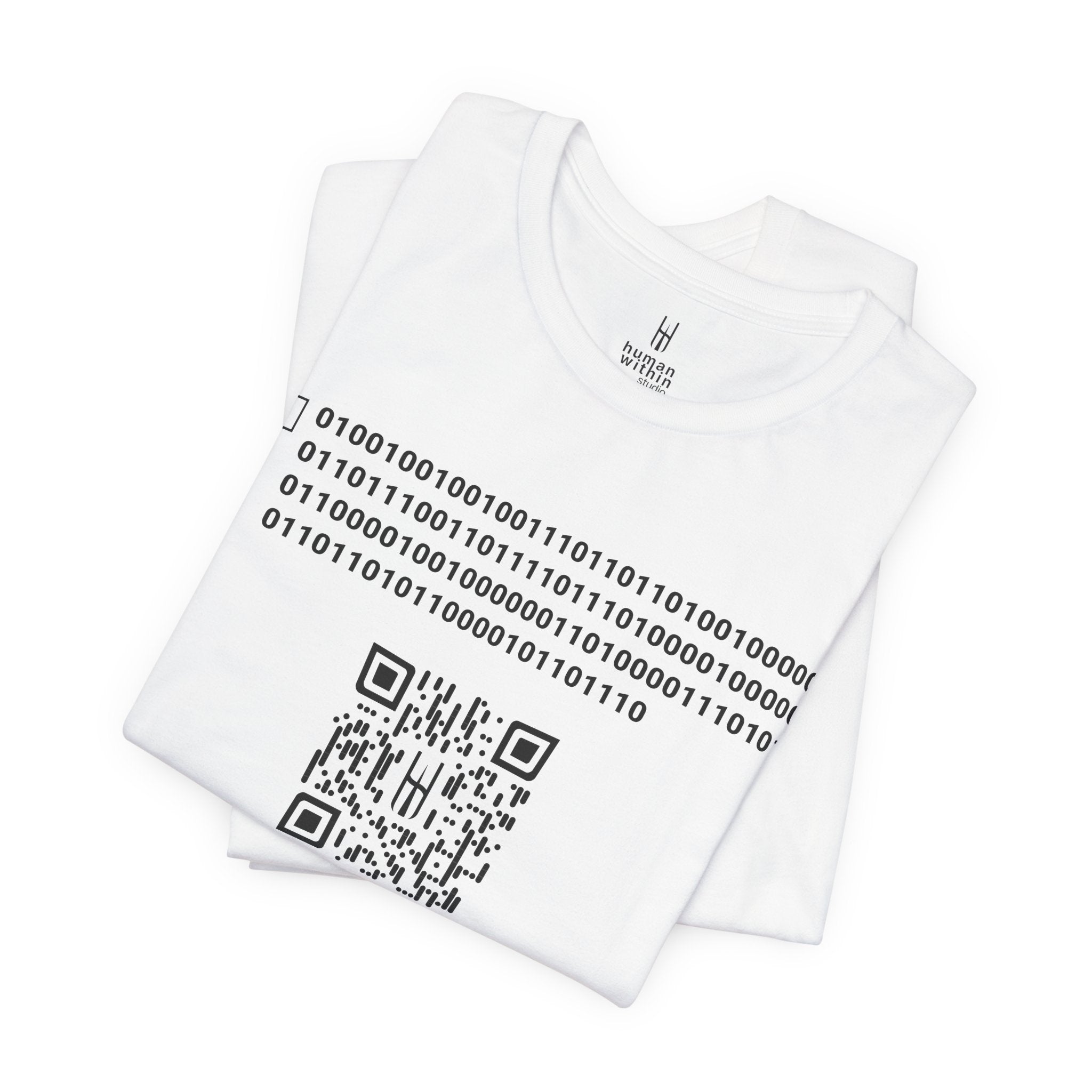 The Binary Code Tee: "I Am Not Human"