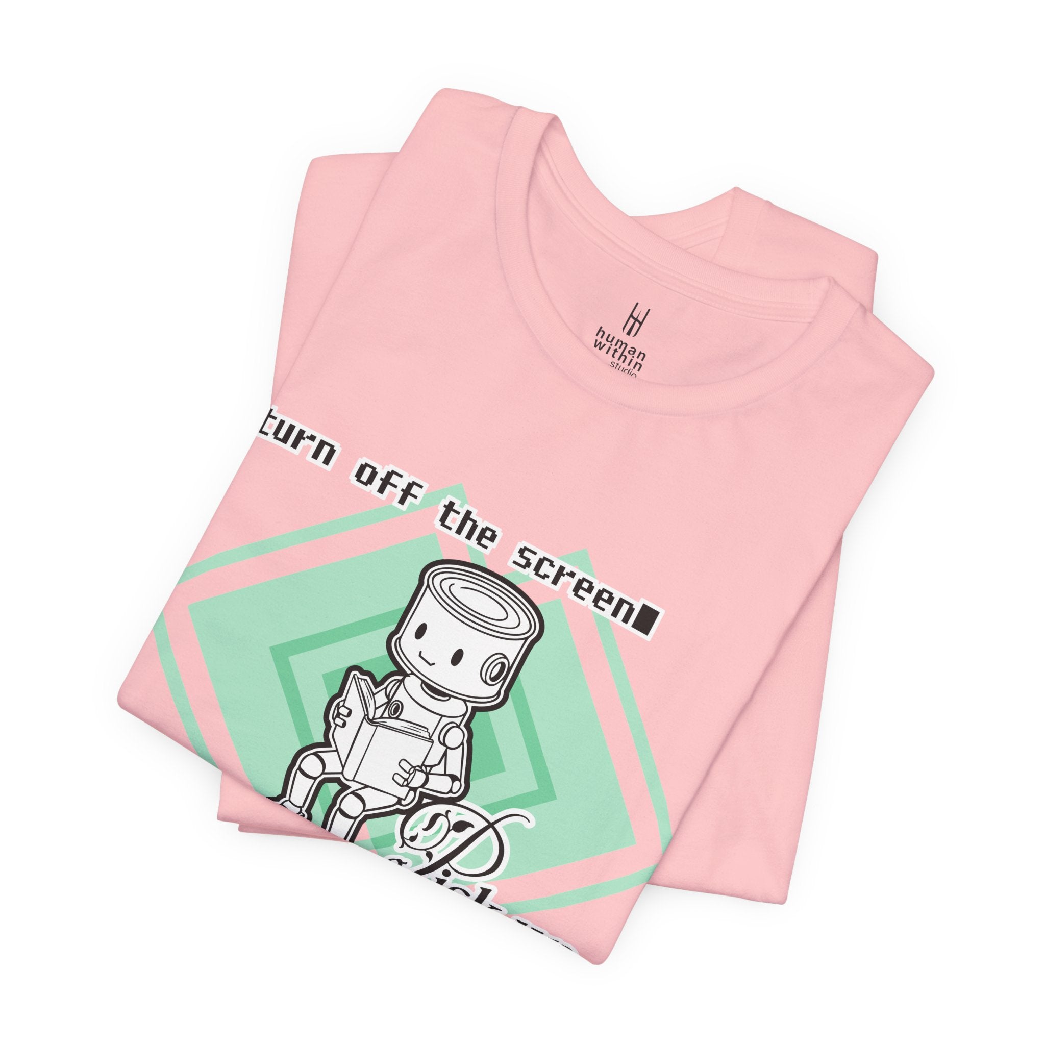 The Analog Observer: "Pick Up a Book" Robot Tee