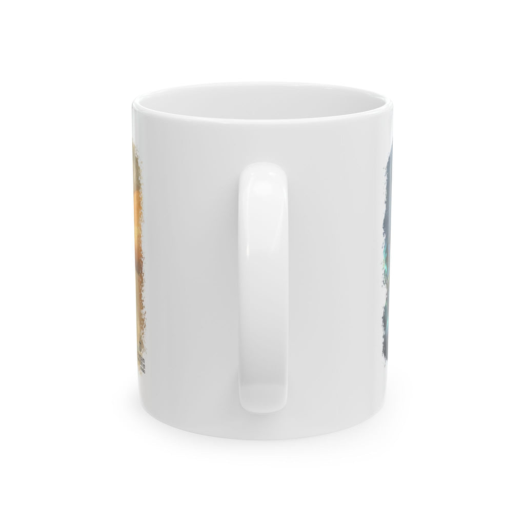 Creation Spark: Human & Robot Hands Mug