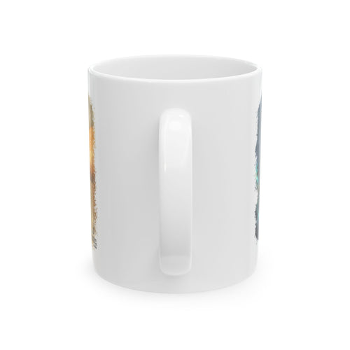 Creation Spark: Human & Robot Hands Mug