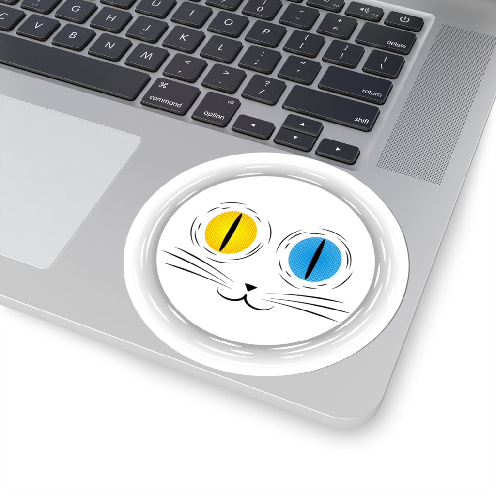 The Odd-Eyed Muse: Minimalist Vinyl Decal