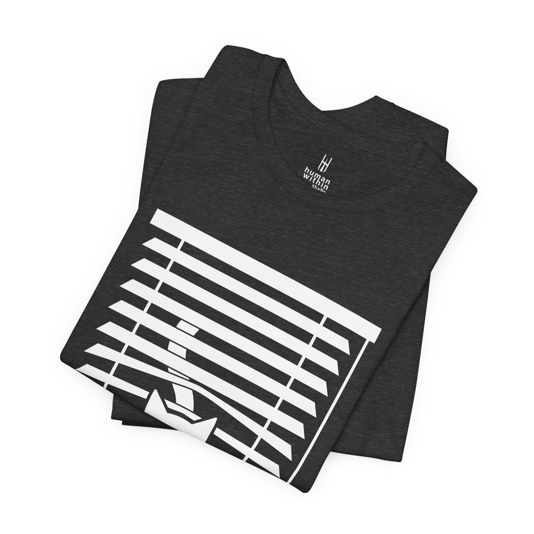The Midnight Gaze: Cat in the Blinds Double-Sided Tee