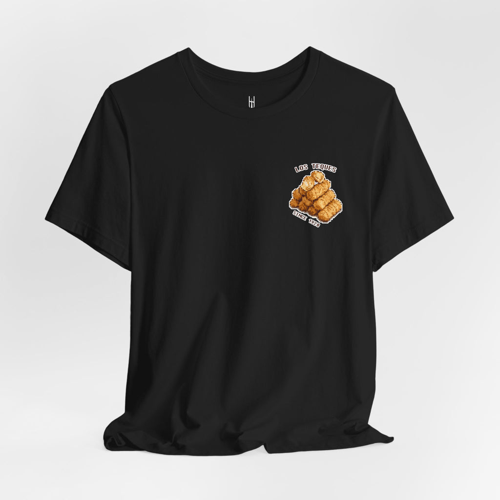 Los Teques Tequeños Tee — Retro 8‑Bit Venezuelan Streetwear