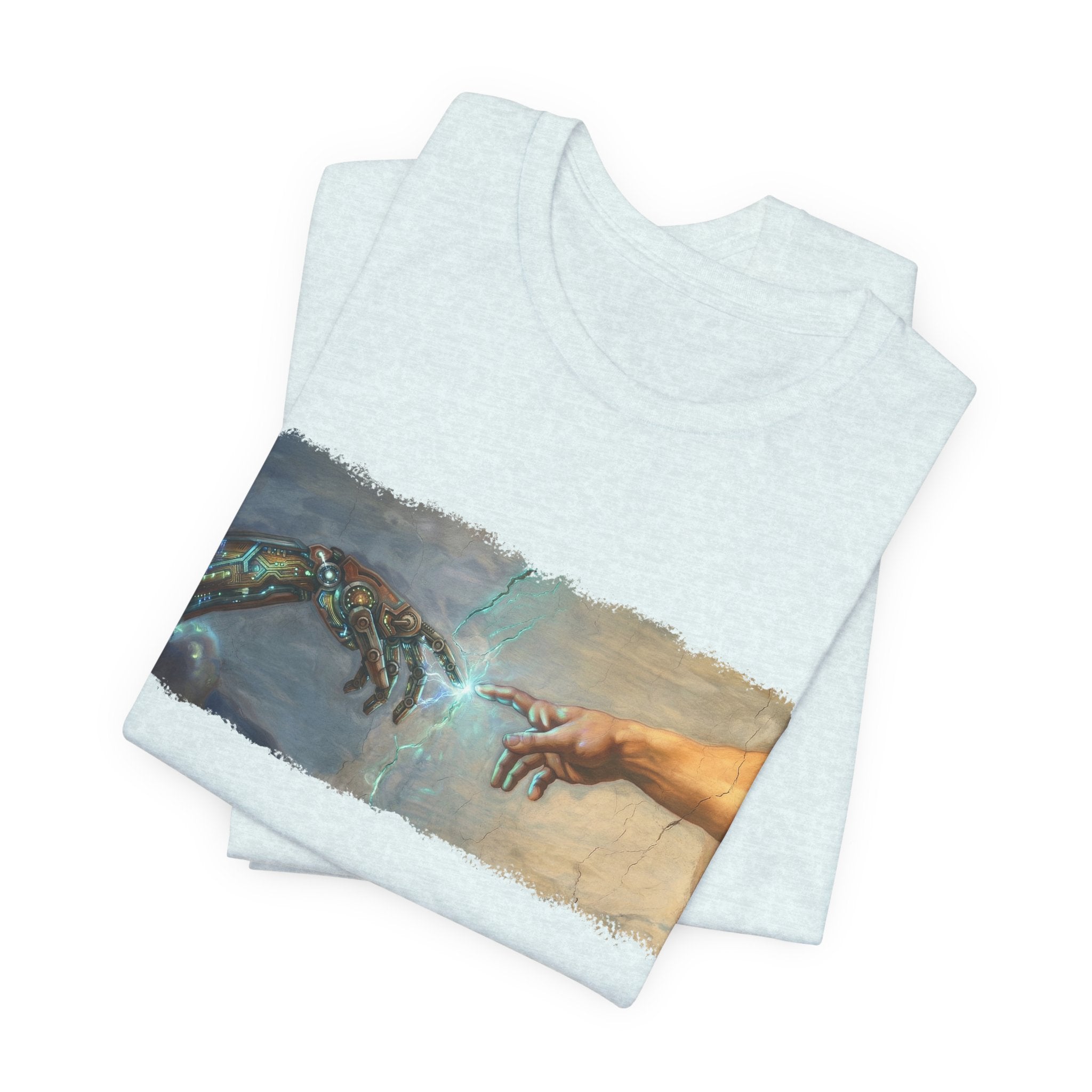 Creation Spark: Human & Robot Hands Tee