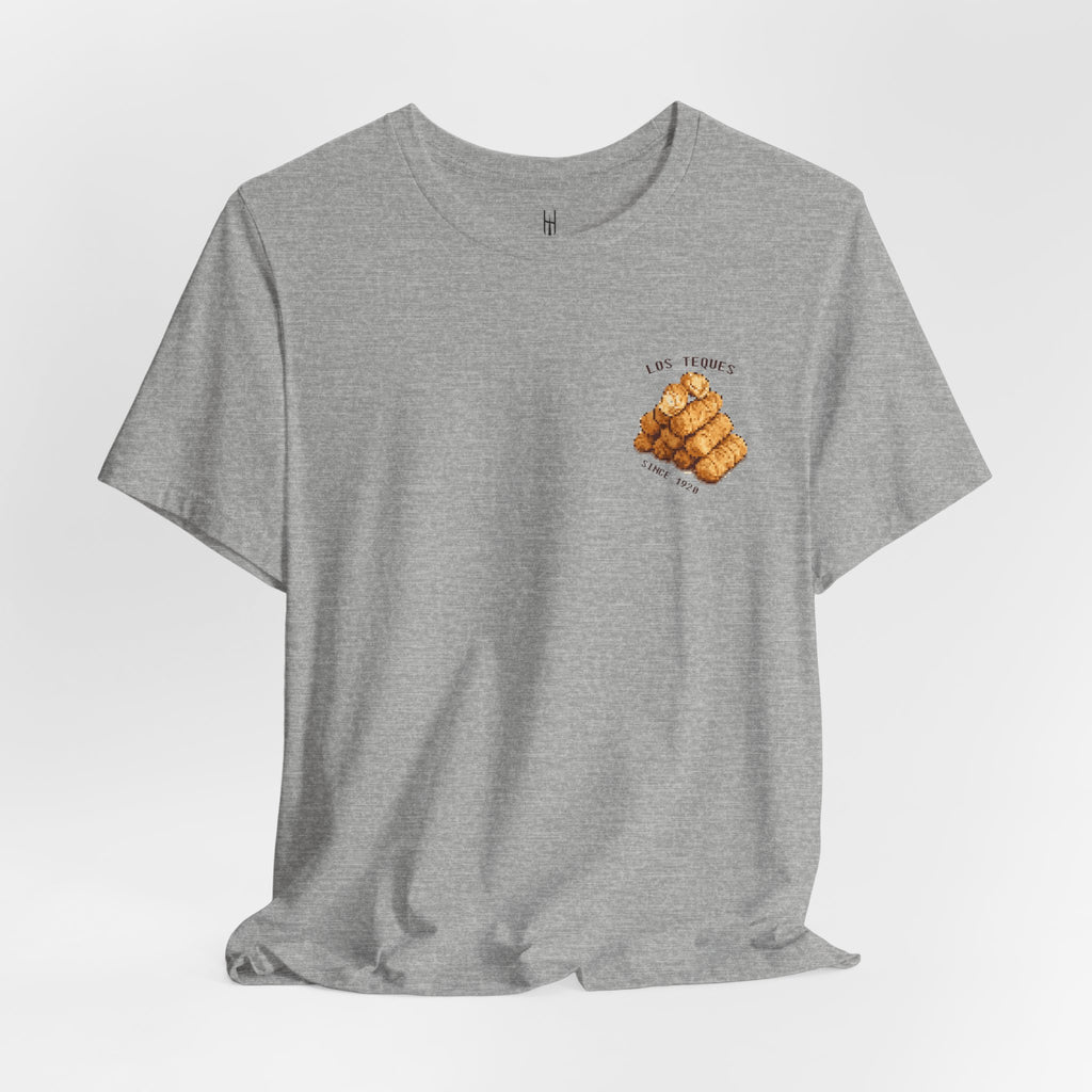 Los Teques Tequeños Tee — Retro 8‑Bit Venezuelan Streetwear