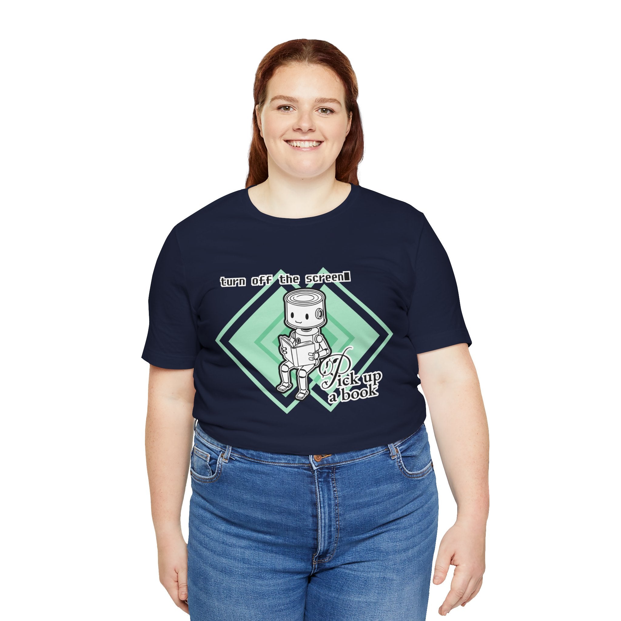 The Analog Observer: "Pick Up a Book" Robot Tee