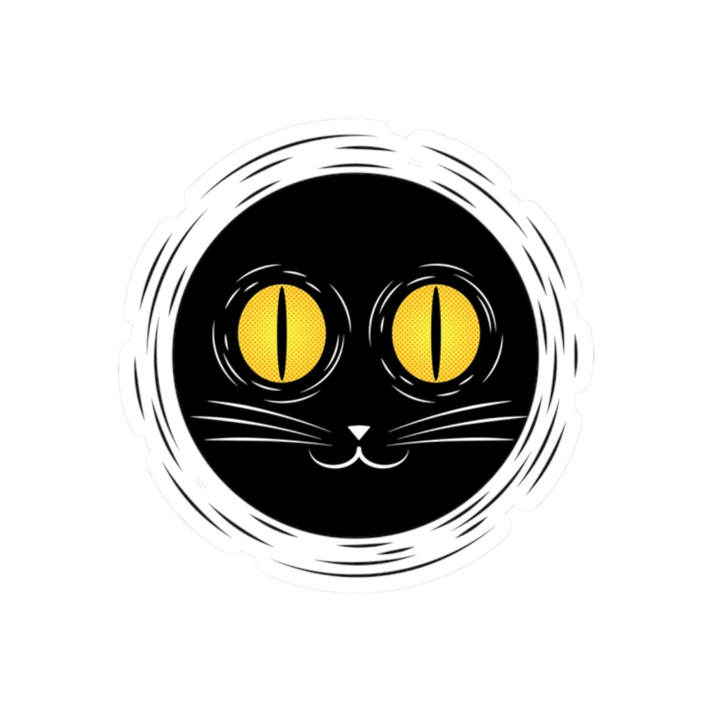 The Midnight Gaze: Dark Aesthetic Vinyl Decal